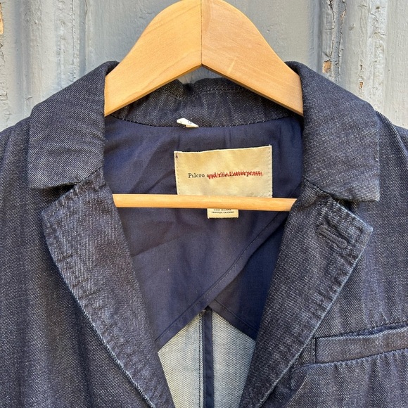 Anthropologie Pilcro Denim Blazer, Small - Picture 4 of 12